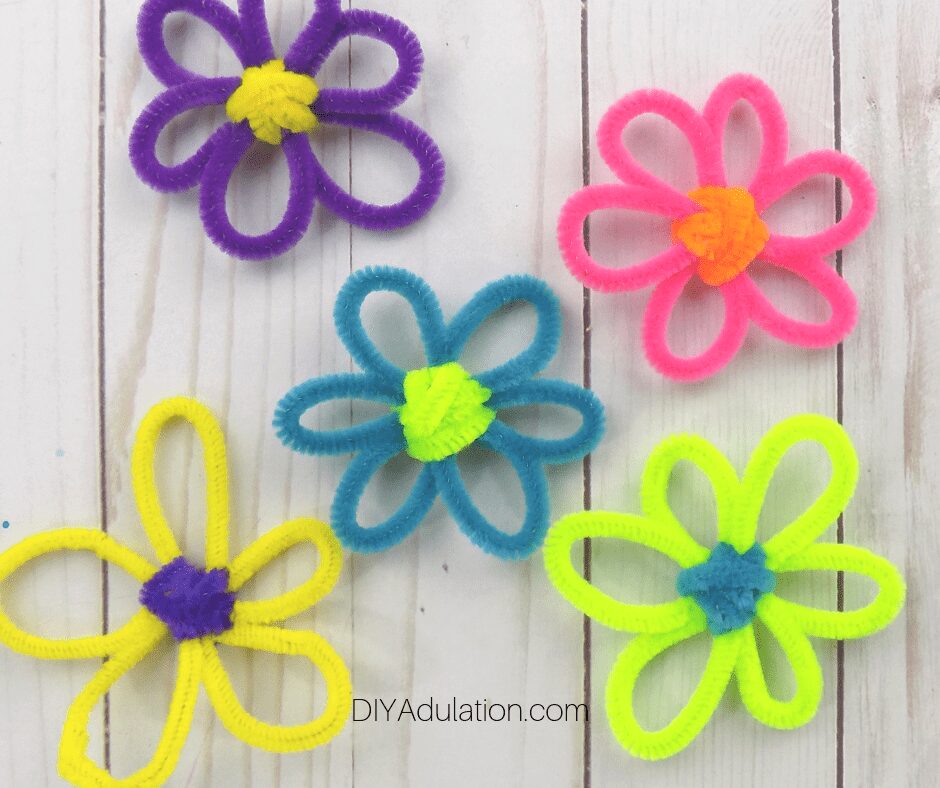 Daisy, Daisy, Give Me Your Pipe Cleaner Craft