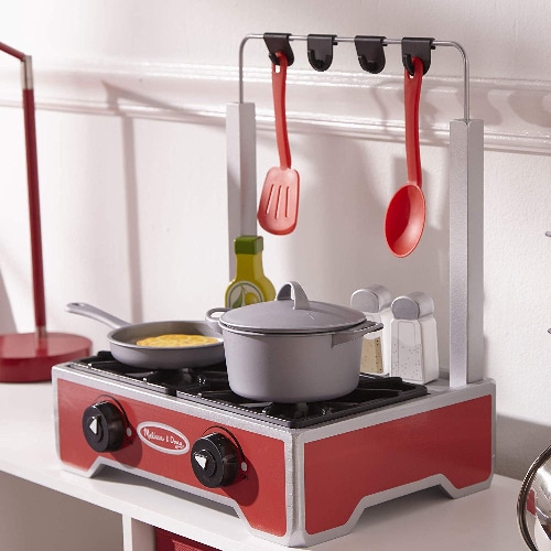 Deluxe Wooden Cooktop Set 