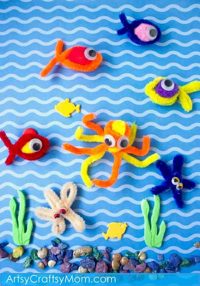 Fishing For Pipe Cleaner Crafts