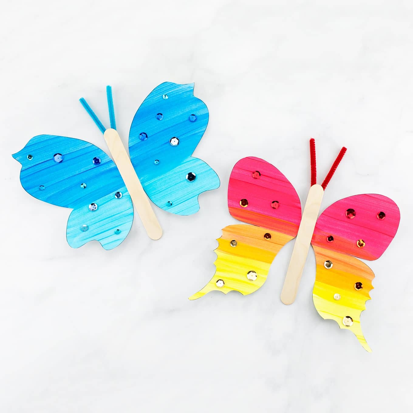 Fluttering Wings Butterfly Craft