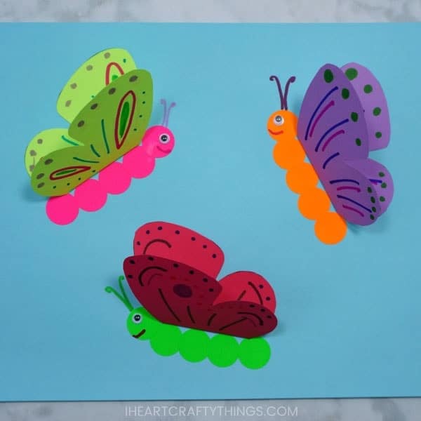 Fly Off The Page Butterfly Craft