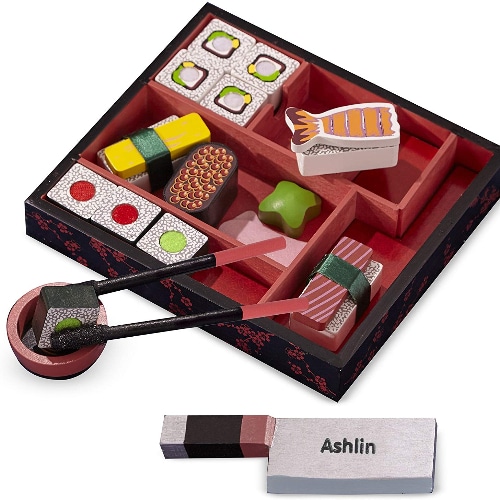 Wooden Sushi Slicing Play Set
