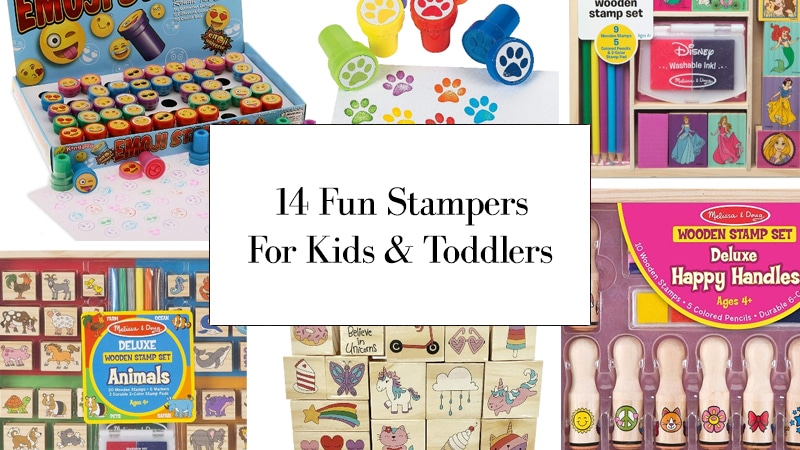 Stamp Set for Kids - Assorted Stamps for Toddlers Alphabet, Numbers, Animal  and More Stampers for Kids - 100 Pieces Self-Ink Stamp Toy for Birthday