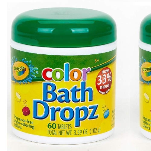 Colored Bath Drops