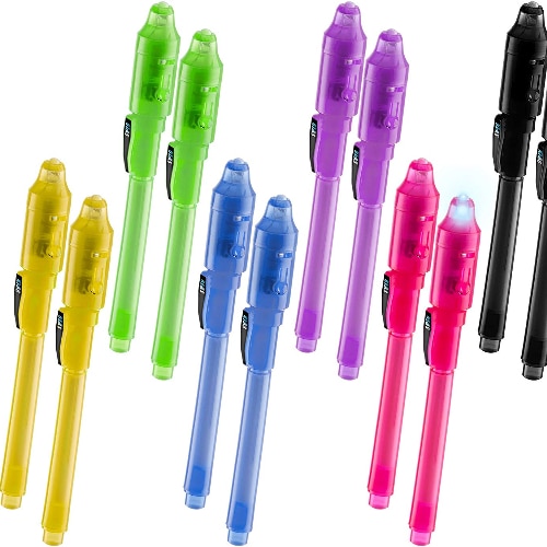 Disappearing Ink Spy Pens (12-Pack)