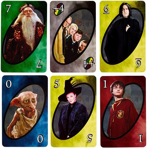 Harry Potter Themed Uno