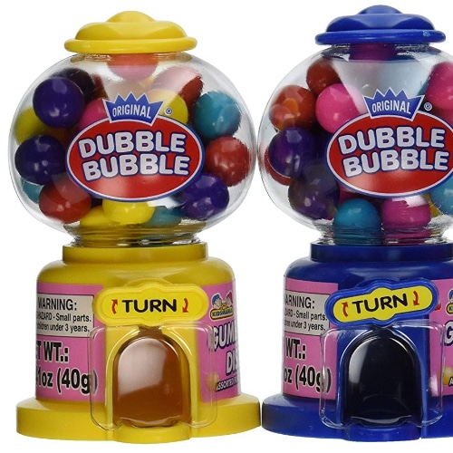 Mini Bubblegum Dispenser (12-Pack)