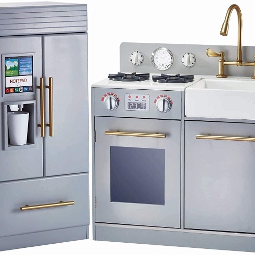 Modern Wooden Play Kitchen