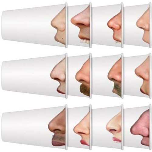 Nose Paper Cups 