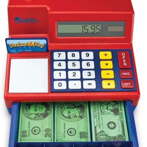 Pretend & Play Calculator Cash Register