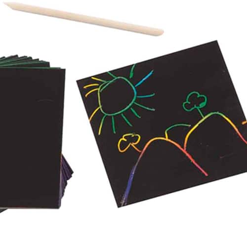 Scratch Art Mini Notes 