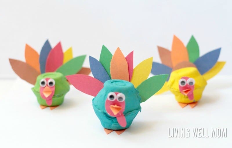 Thanksgiving Craft Egg-stravaganza
