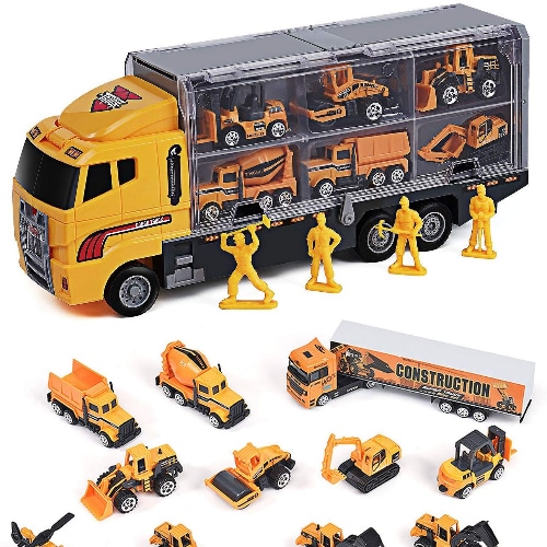 11-In-1 Engineering Construction Car 