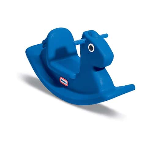Blue Rocking Horse