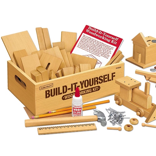Build-It-Yourself Woodworking Kit 