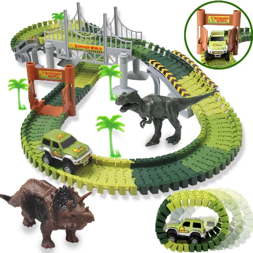 Dinosaur World Race Track 