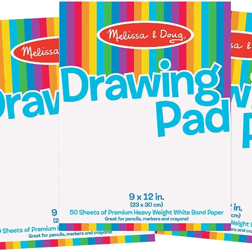 Drawing Paper Pad 3-Pack