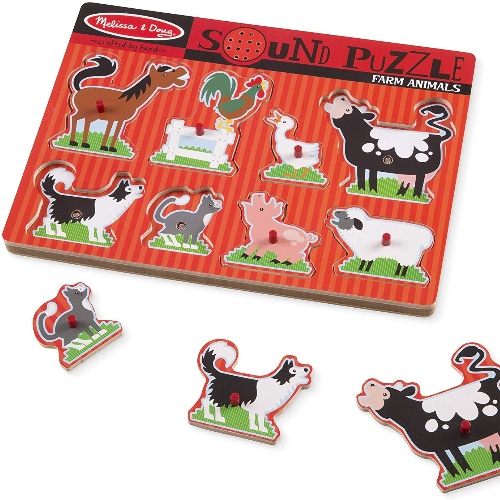 Farm Animals Sound Puzzle 