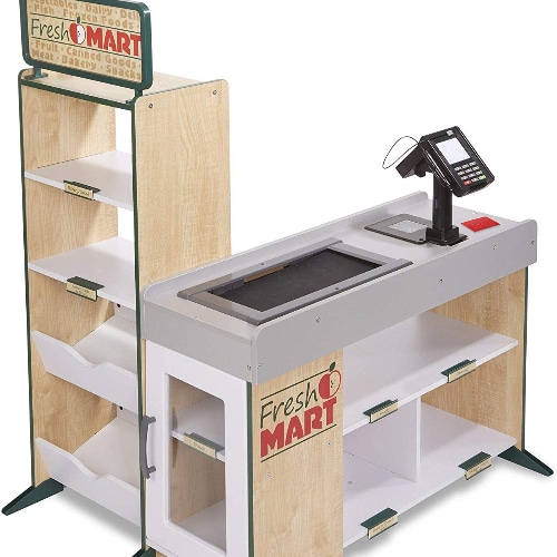 Freestanding Wooden Grocery Store 