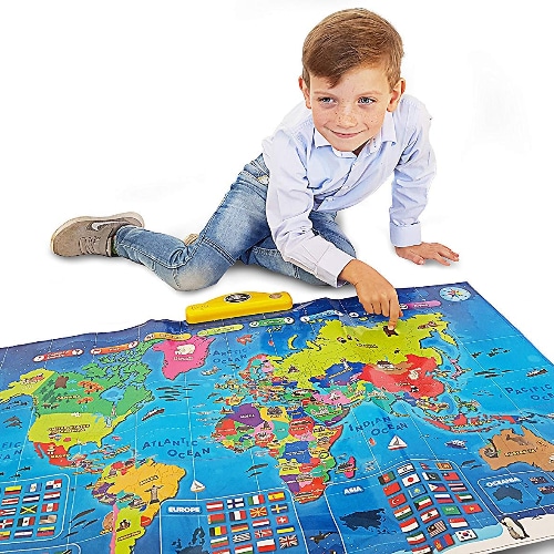 Interactive Talking World Map