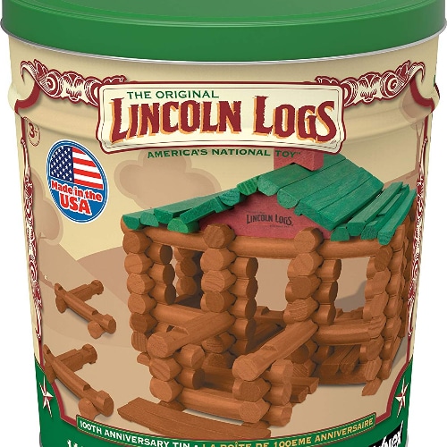 Lincoln Logs 100th Anniversary Tin