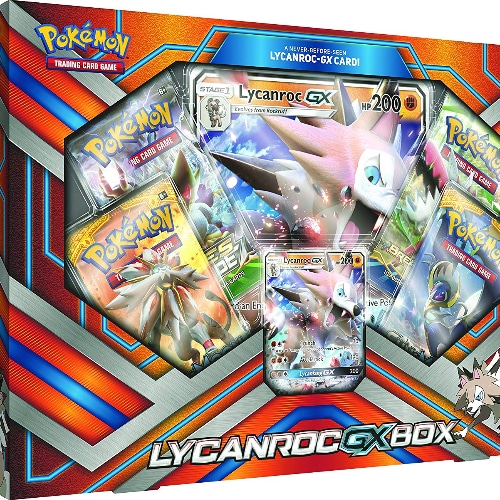 Pokemon Lycanroc GX Box