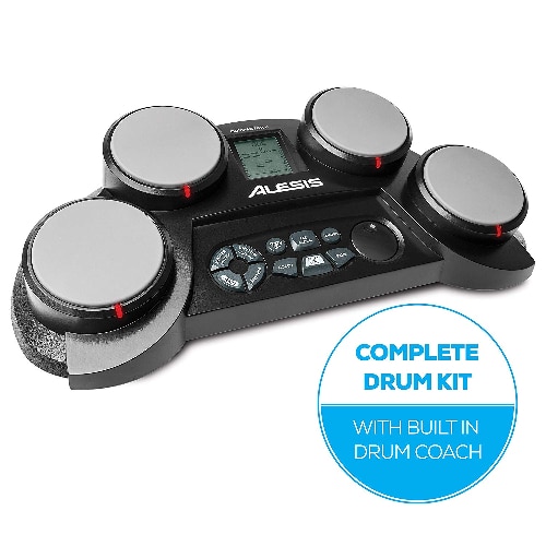 Portable 4-Pad Electronic Drum Kit 