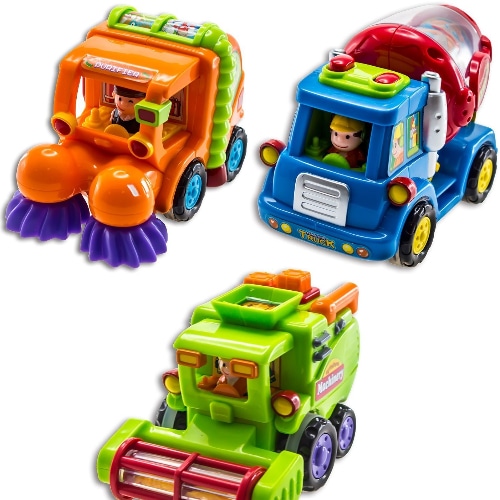 Push And Go Friction Powered 3-Pack