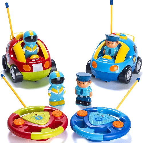 RC Cartoon Police Car 2-Pack 
