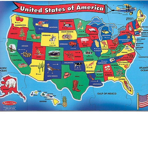United States Floor Puzzle