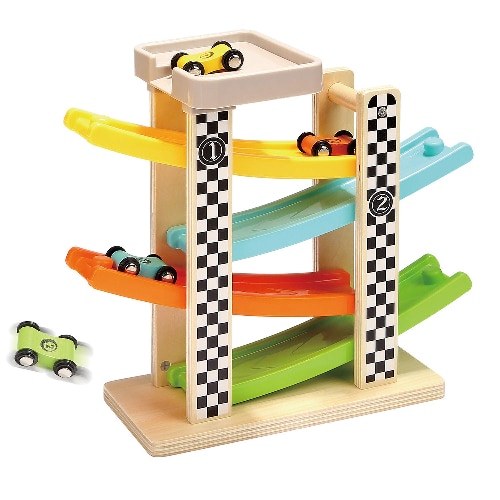 Wooden Race Track Ramp