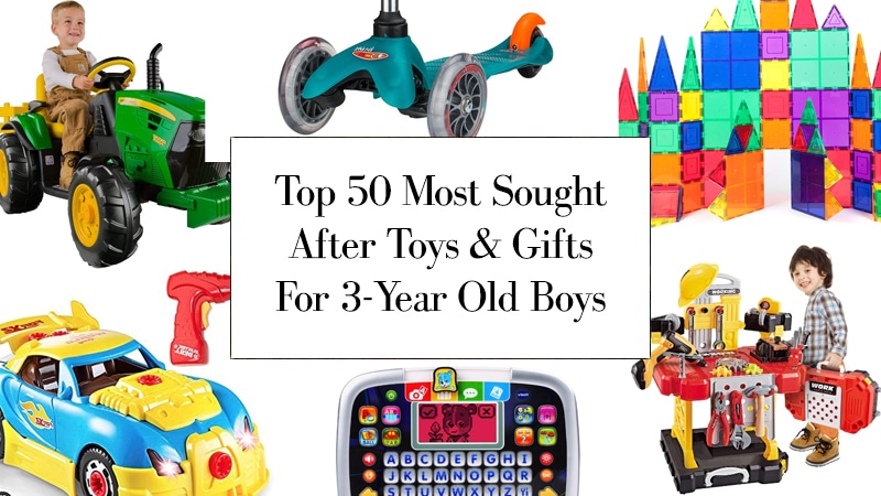 Best Toys & Gifts For 3 Year Old Boys
