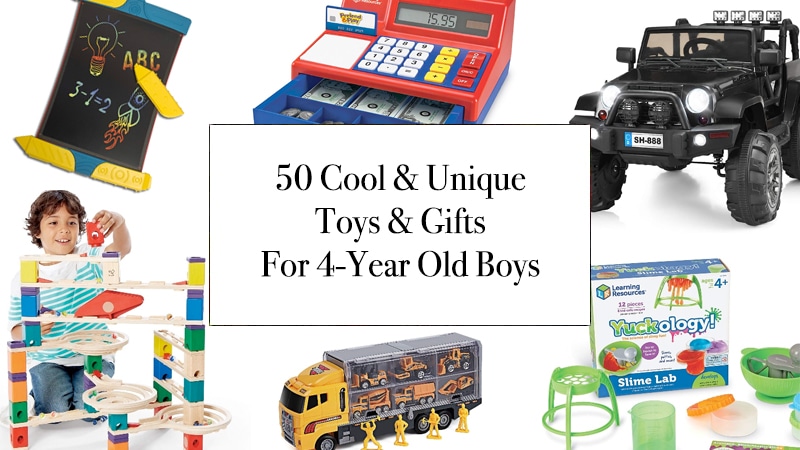 The Best Toys & Gifts For 4-Year Old Boys