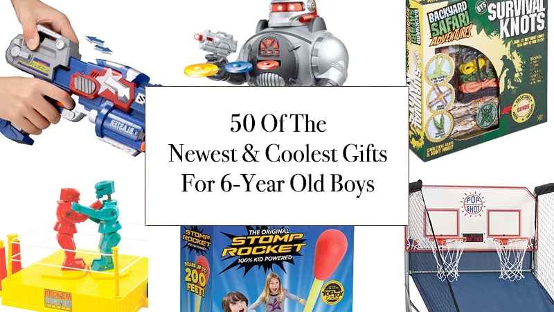 50 Of The Newest & Coolest Gifts For 6-Year Old Boys - Kids Love WHAT
