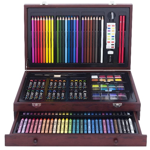 142-Piece Wood Art Set 