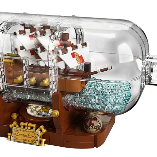Lego Ship In A Bottle 