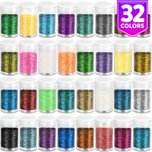 Glitter Powder (32-Color Set)