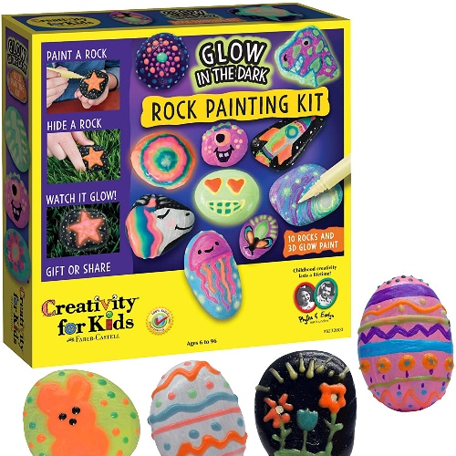 Glow In The Dark Rock Painting Kit
