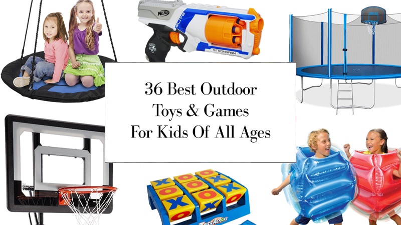 Best Outdoor Toys & Games For Kids