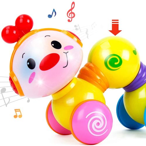 CubicFun Musical Press and Go Inchworm