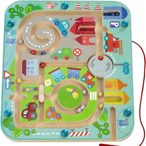 HABA Town Maze Magnetic Puzzle Game