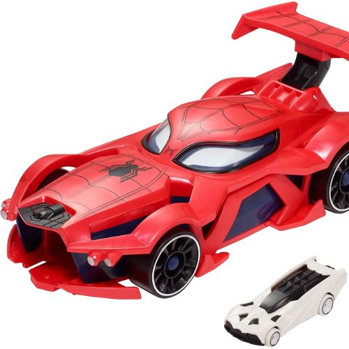 Marvel Hot Wheels Spider-Man Web-Car Launcher