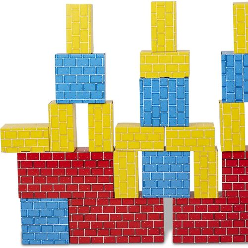 Melissa & Doug Deluxe Jumbo Cardboard Blocks
