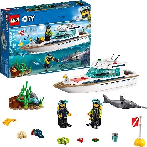 LEGO City Great Vehicles Diving Yacht