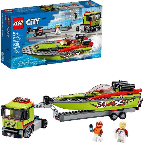 LEGO City Race Boat Transporter