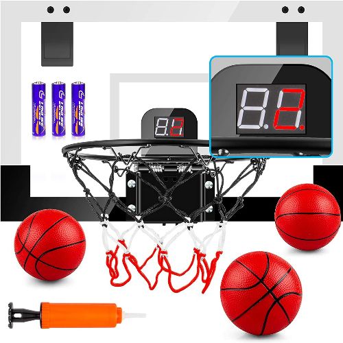 TREYWELL Indoor Mini Basketball Hoop for Kids