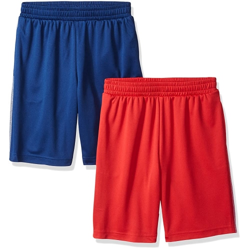 Amazon Essentials Boys' Active Performance Mesh Basketball Shorts