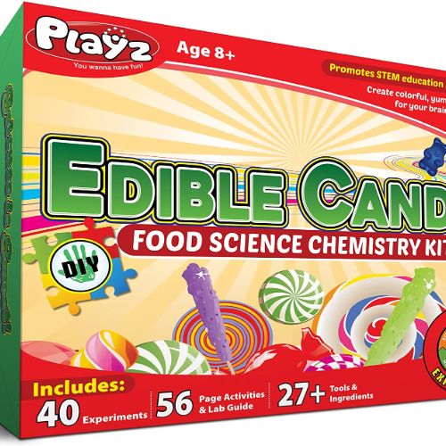 Playz Edible Candy Food Science STEM Chemistry Kit
