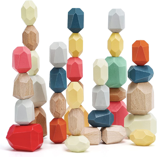 Wooden Stacking Stones