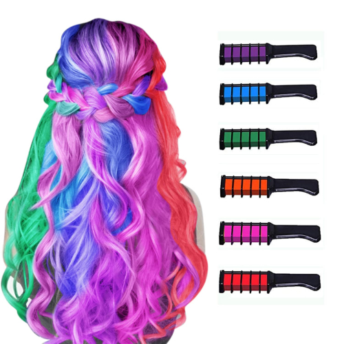 Colorful Hair Chalk